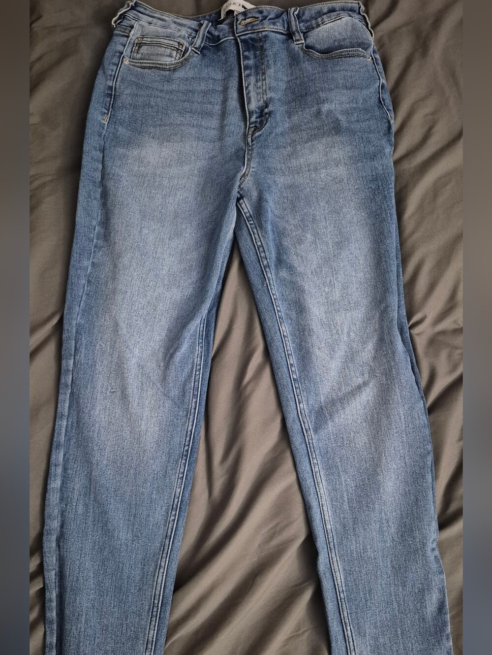 Fashion Nova Light Blue Denim Jeans